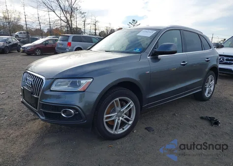2016 Audi Q5 3.0T Premium Plus z USA, uszkodzony, nr VIN WA1D7AFPXGA105165